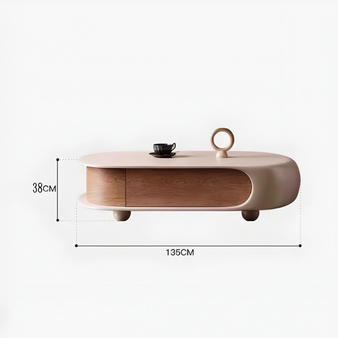ELOVIA Japandi Coffee Table