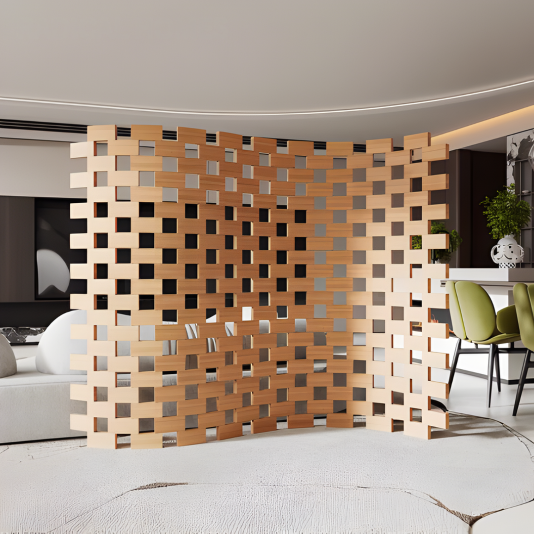 FAIRHAVEN Wooden Folding Screen Partition