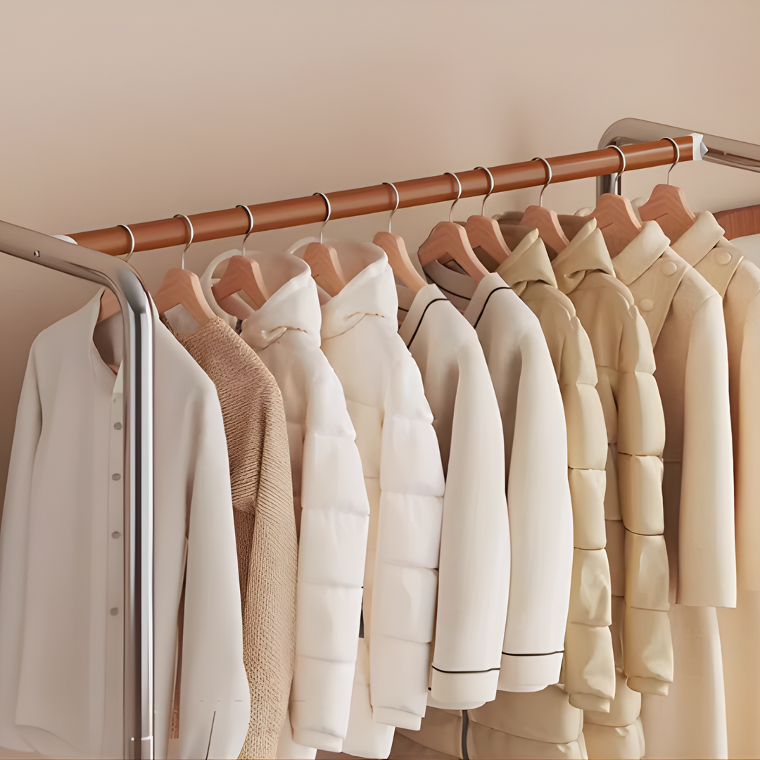 FALDRIC Vintage Clothing Storage Rack