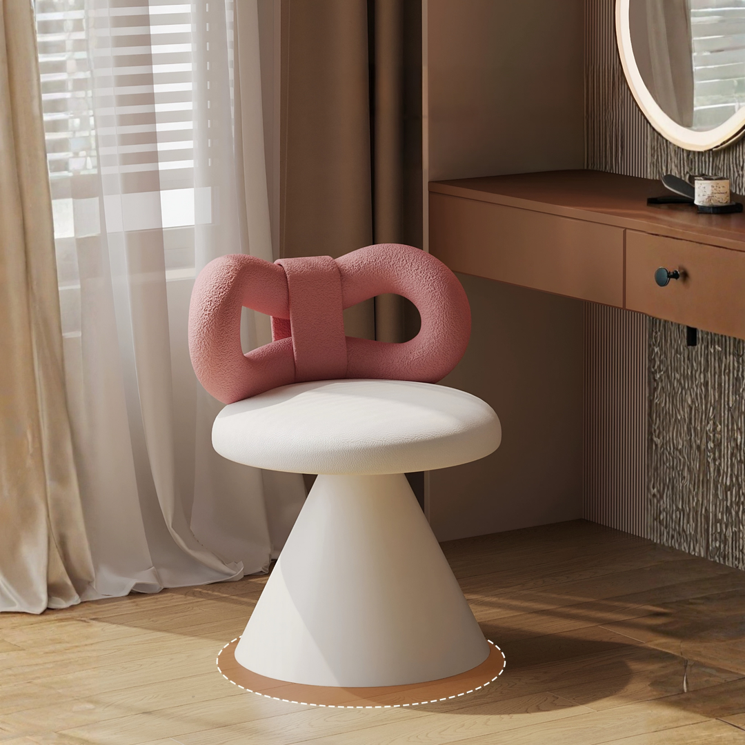 CELVINA Modern Rotating Vanity Stool