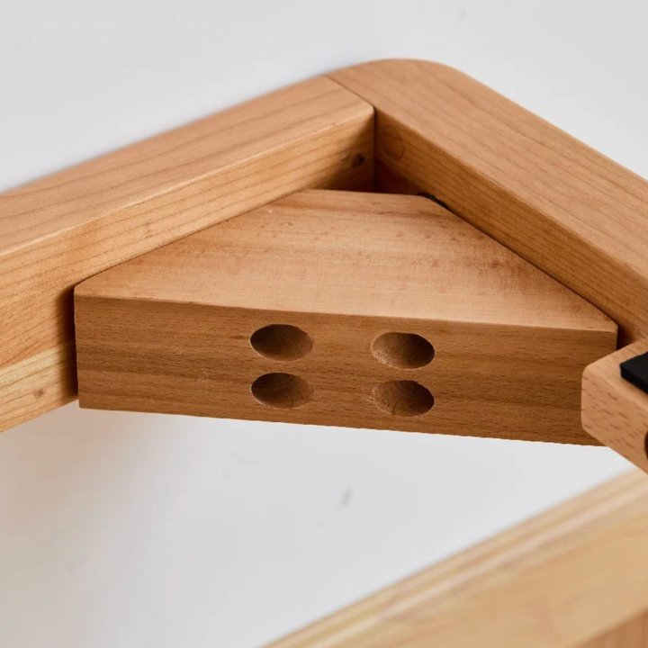 ZENKAIRO Japandi Multifunctional Solid Wood Bedframe