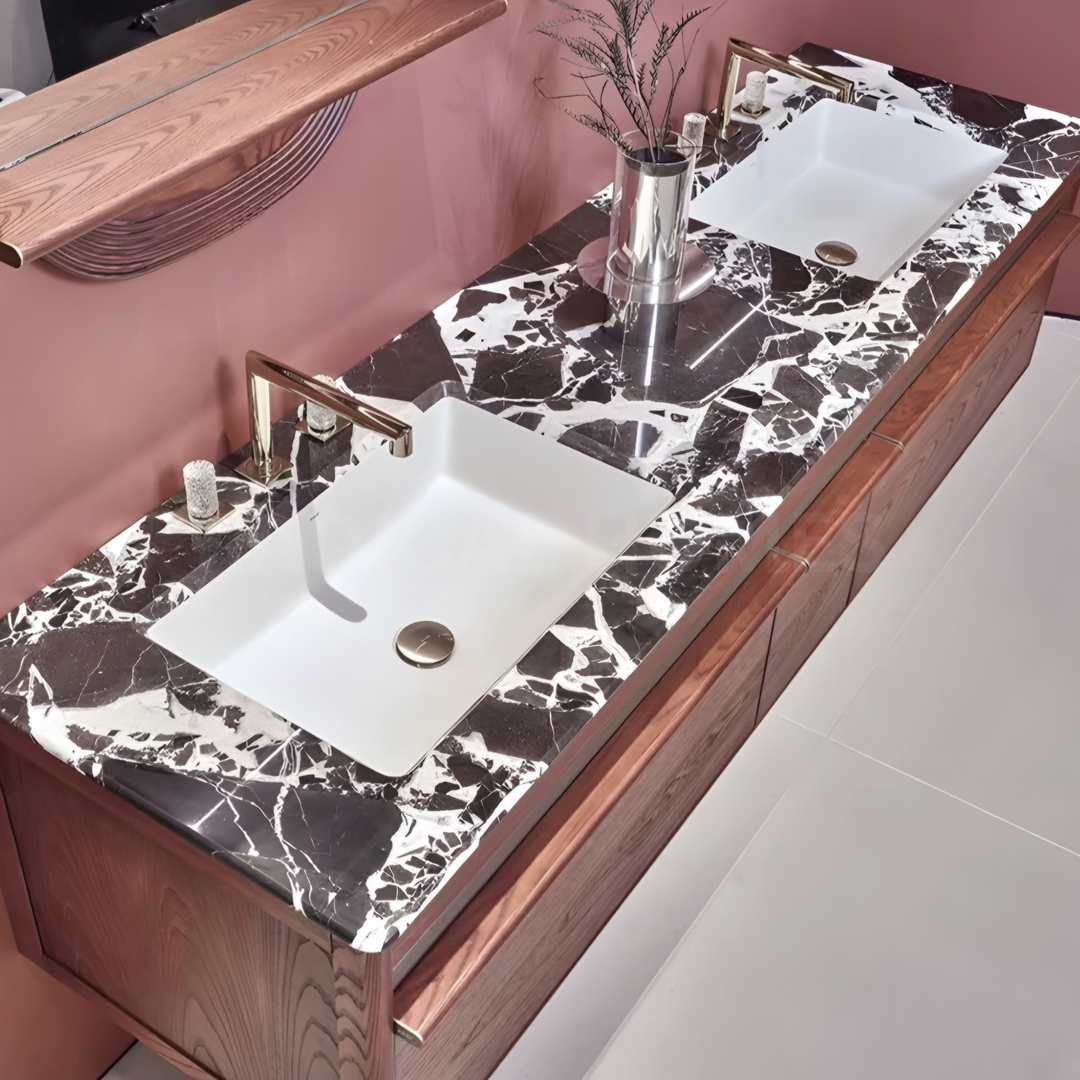 MONTCLAIR Modern Double Vanity Sink - Cassa Haus Singapore