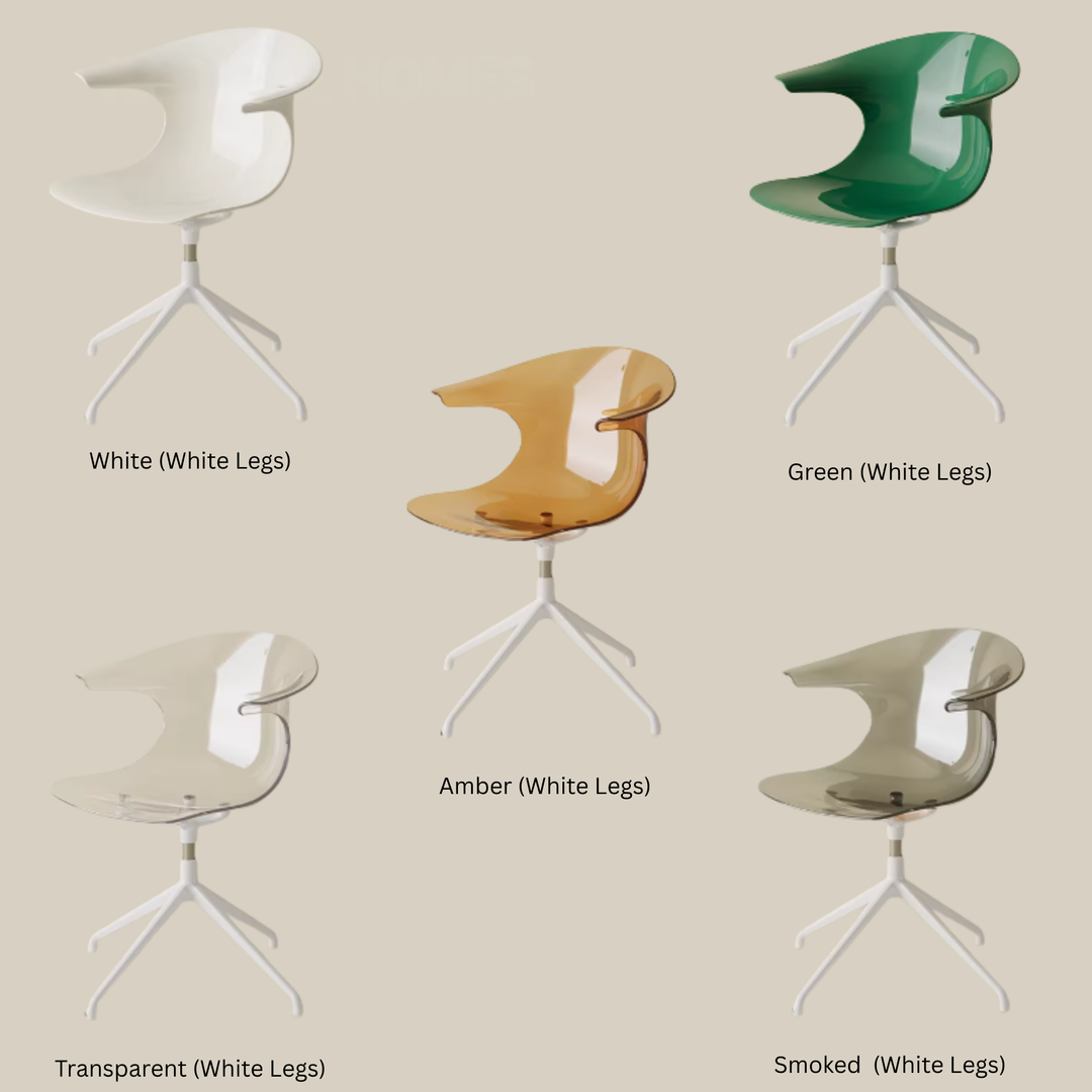 NEXI Modern Swivel Plastic Study Chair
