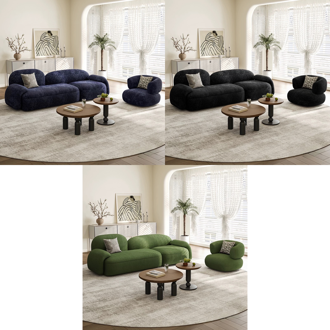 VORSTEN Modern Fabric Sofa