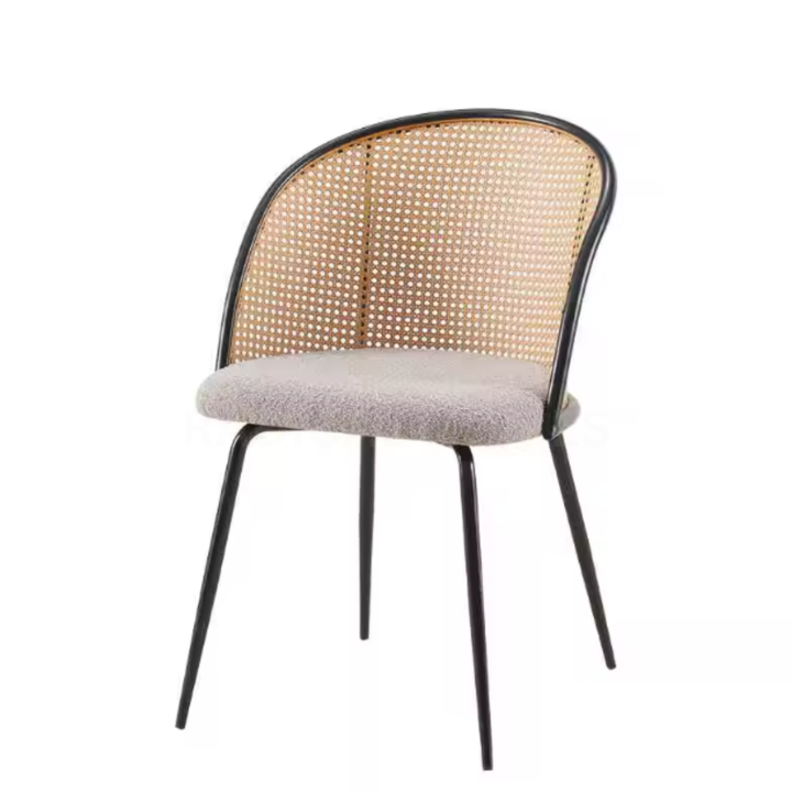 ELORA Modern Rattan Dining Chair - Cassa Haus Singapore