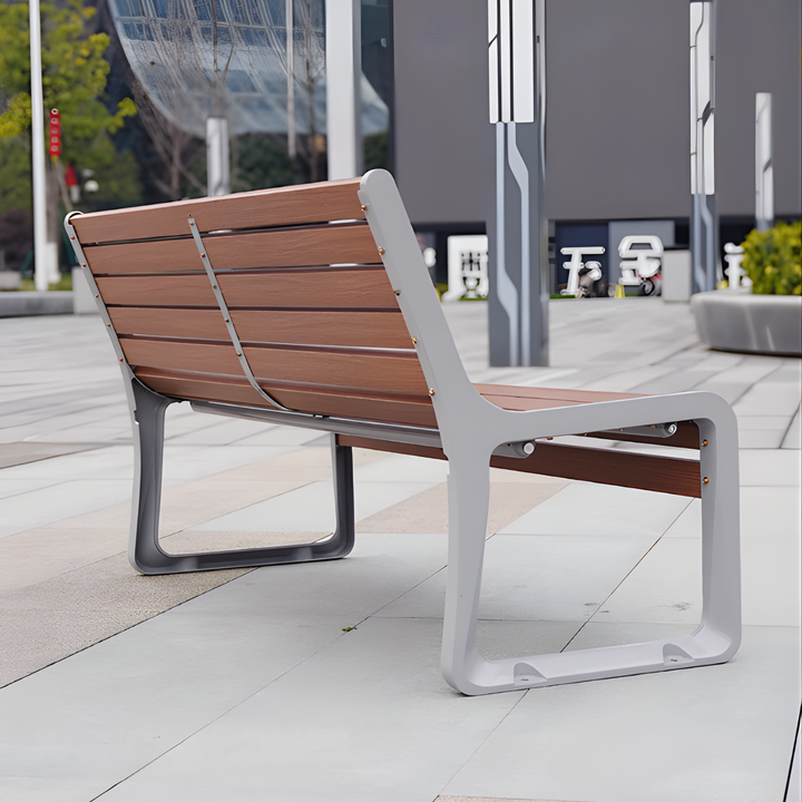 KORVAELIS Modern Outdoor Bench