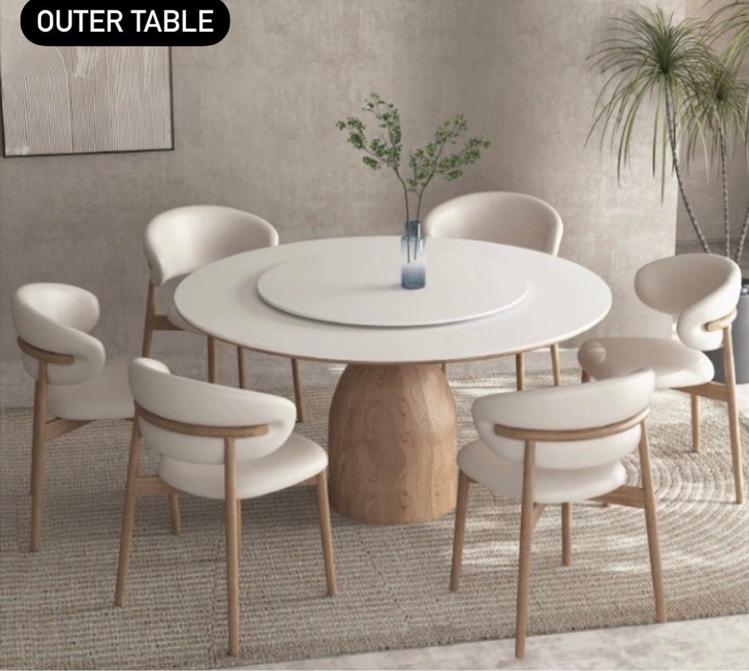 AVELION Modern Dining Table and Chair Set - Cassa Haus Singapore