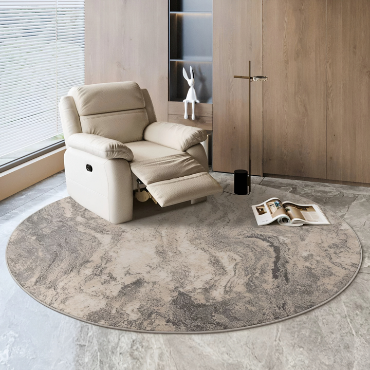 STONE Modern Round Rug - Cassa Haus Singapore