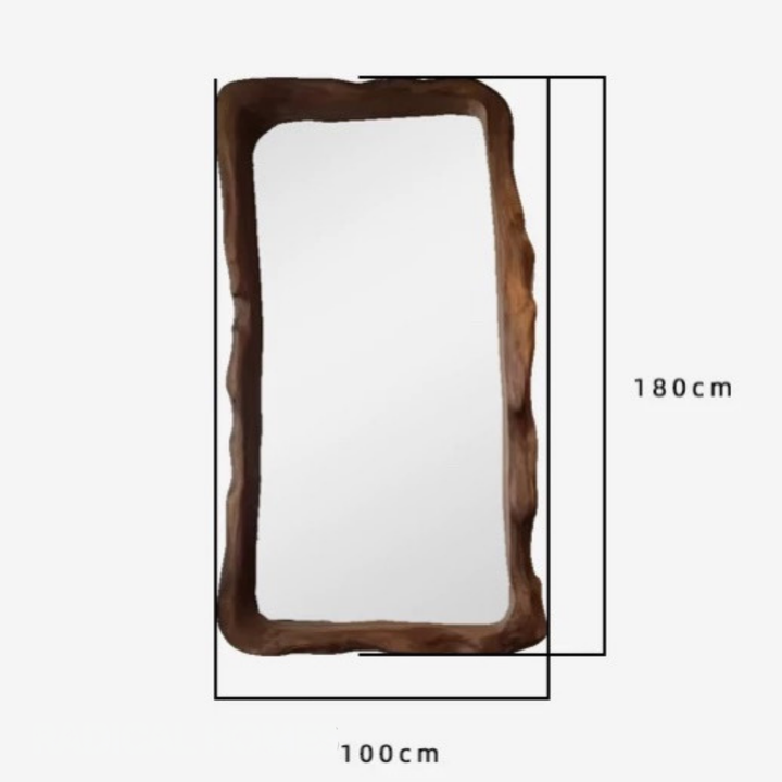 AEROVELUNE Rustic Full Length Mirror