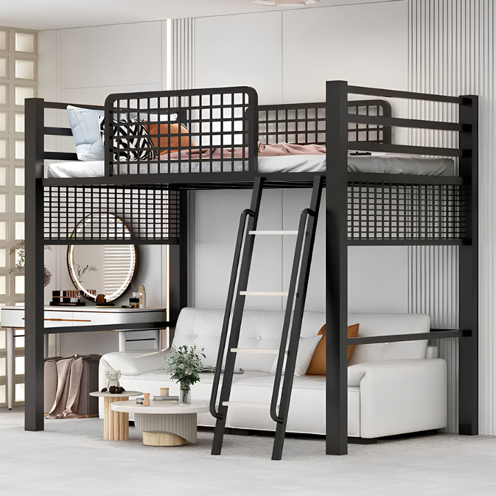 LUXEN Modern Loft Bedframe - Cassa Haus Singapore