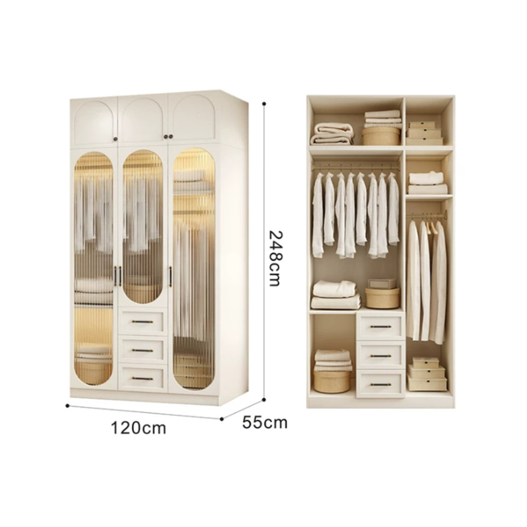 ROUVENNE Modern French Wardrobe - Cassa Haus Singapore