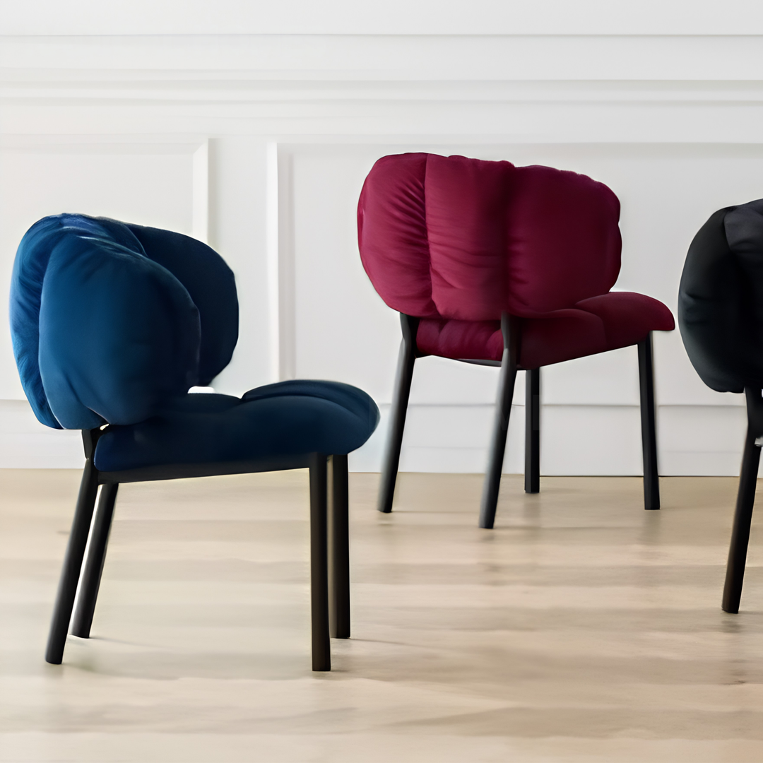 ISOLDE Modern Velvet Dining Chair - Cassa Haus Singapore
