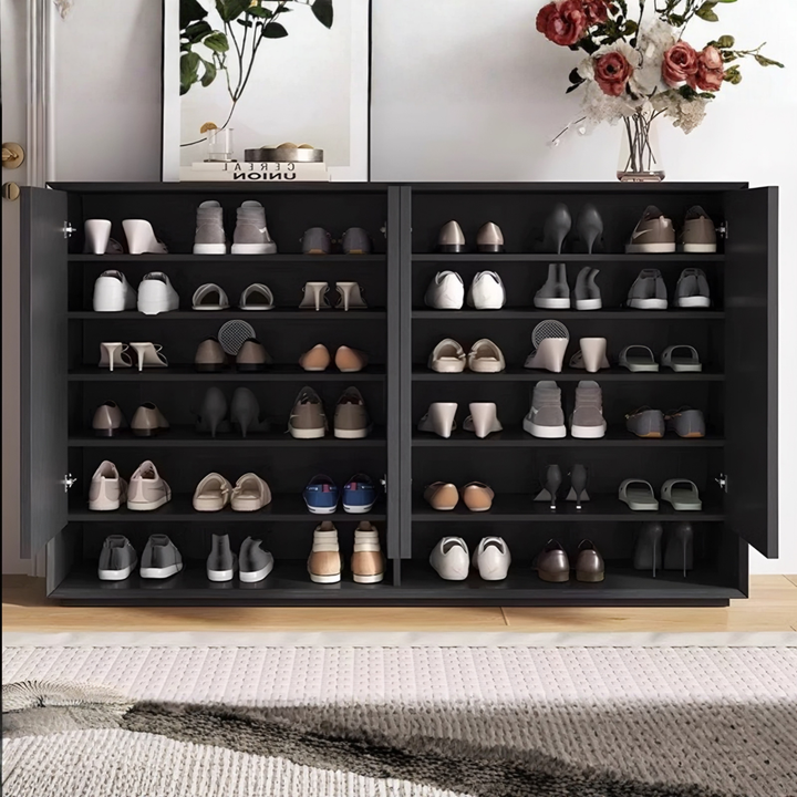 SLIMLINE Minimalist Shoe Cabinet - Cassa Haus Singapore