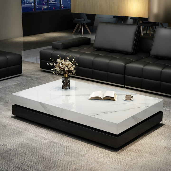 ORVIETO Modern Minimalist Sintered Stone Coffee Table