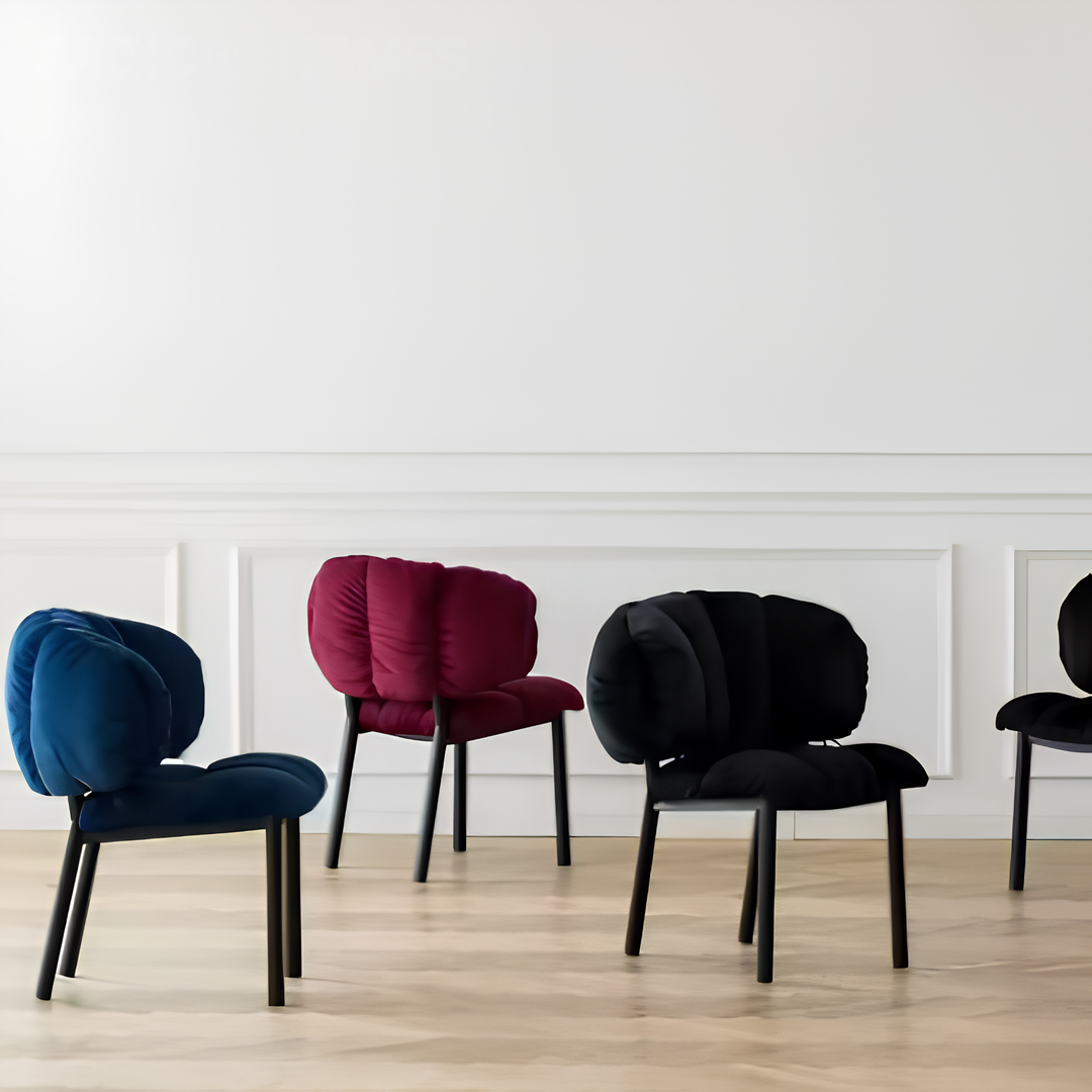 ISOLDE Modern Velvet Dining Chair - Cassa Haus Singapore