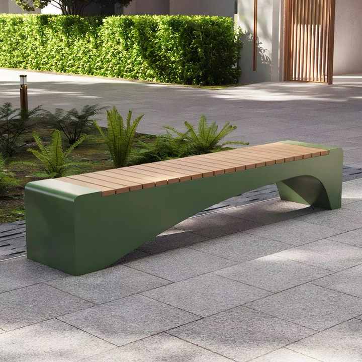 CYRQAVEN Modern Outdoor Bench - Cassa Haus Singapore