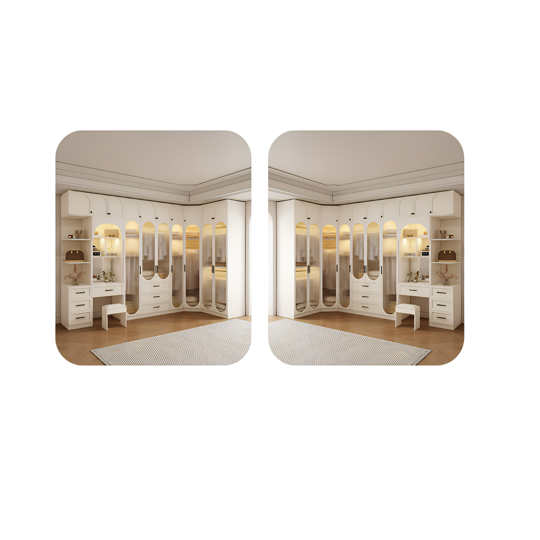 ROUVENNE Modern French Wardrobe - Cassa Haus Singapore