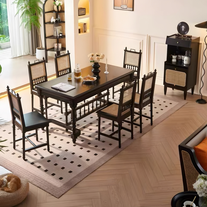 VALOIS Victorian Solid Wood Dining Table