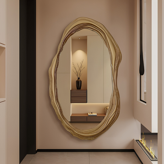 GAUCHE Modern French Wall Mirror - Cassa Haus Singapore