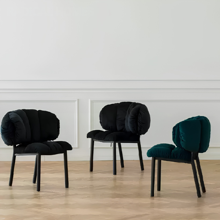 ISOLDE Modern Velvet Dining Chair - Cassa Haus Singapore