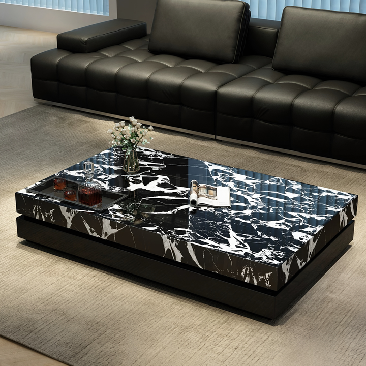 ORVIETO Modern Minimalist Sintered Stone Coffee Table