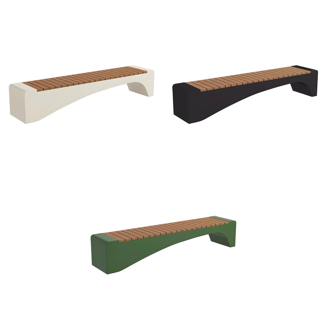 CYRQAVEN Modern Outdoor Bench - Cassa Haus Singapore