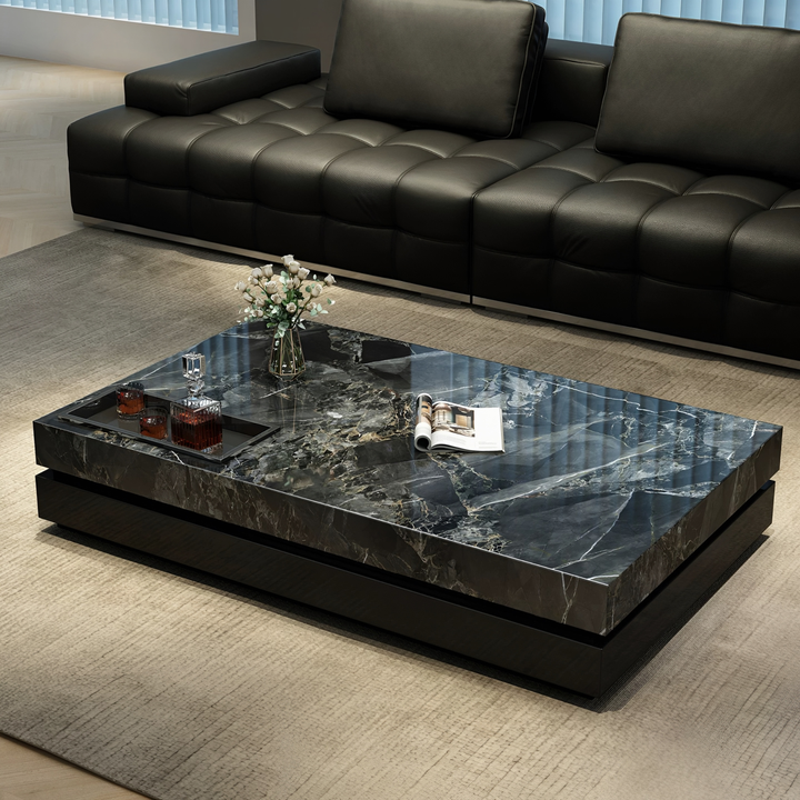 ORVIETO Modern Minimalist Sintered Stone Coffee Table