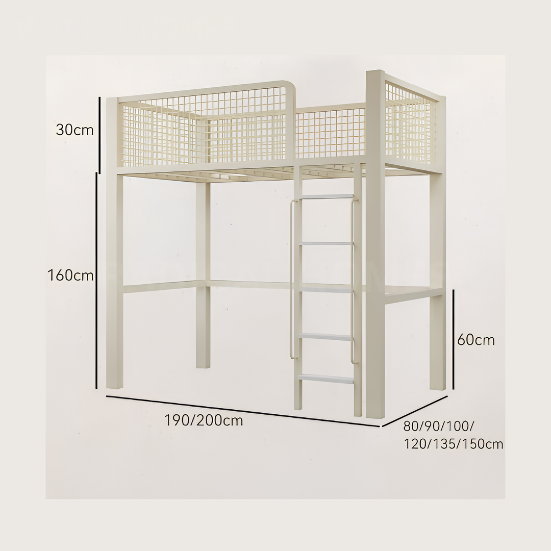 GALO Modern Loft Bedframe - Cassa Haus Singapore