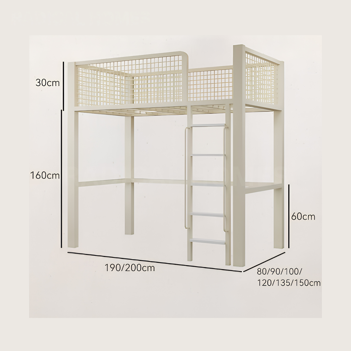 GALO Modern Loft Bedframe - Cassa Haus Singapore