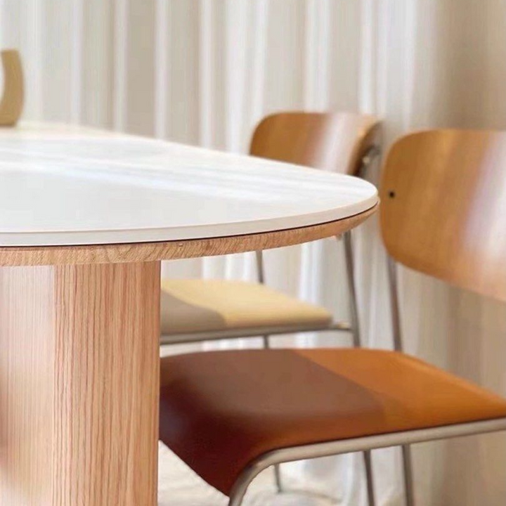 ZAVERO Modern Dining Table