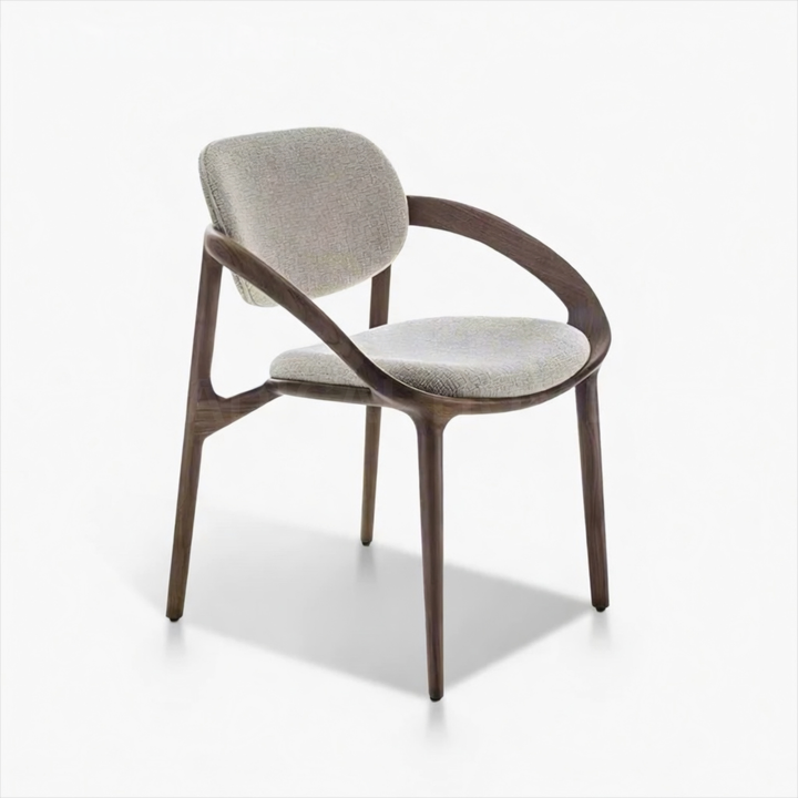 ELLSWORTH Vintage Solid Wood Dining Chair - Cassa Haus Singapore