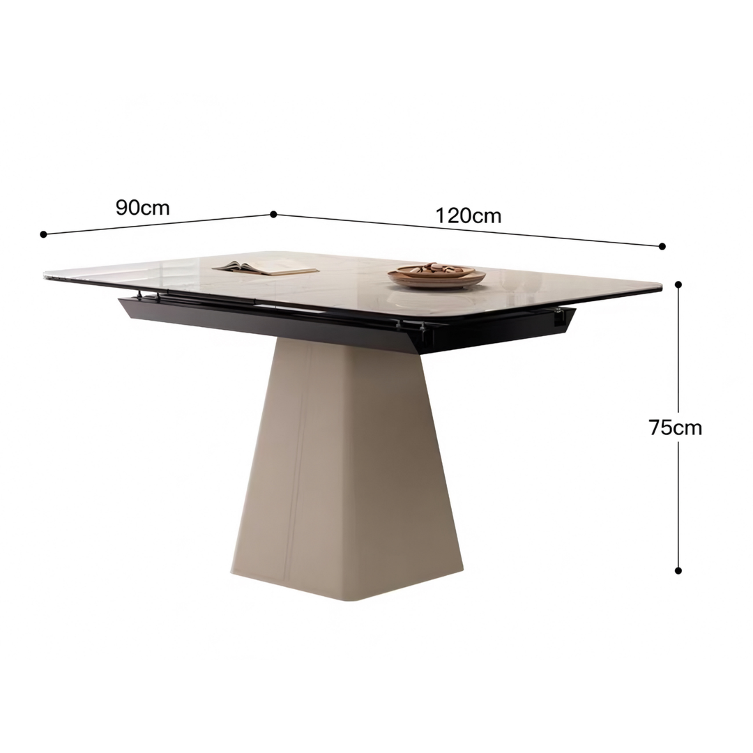 EXTENZA Extendable Sintered Stone Dining Table