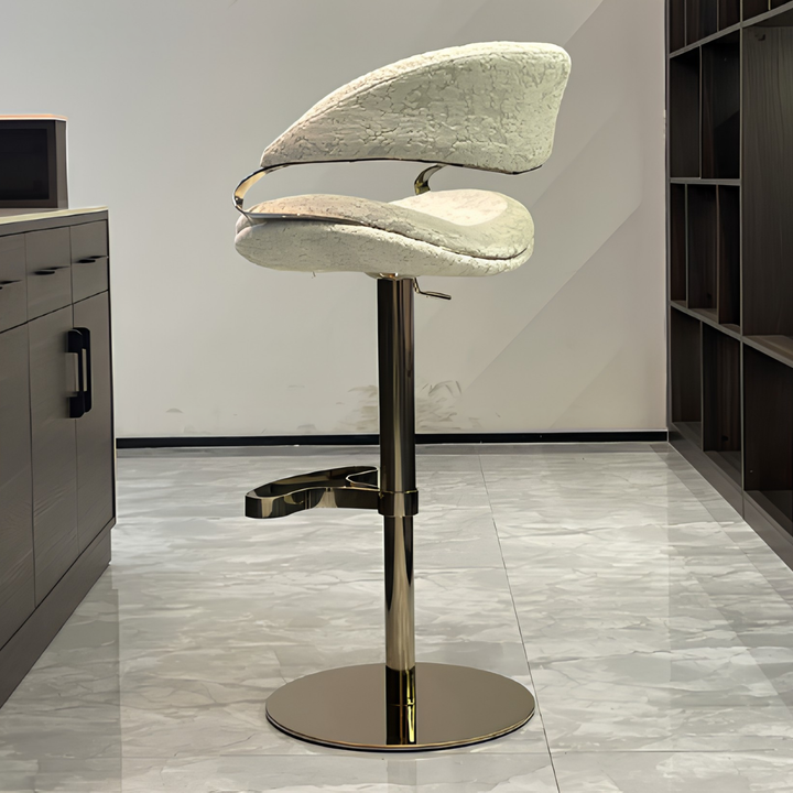 SORVELL Modern Luxury Fabric Bar Stool