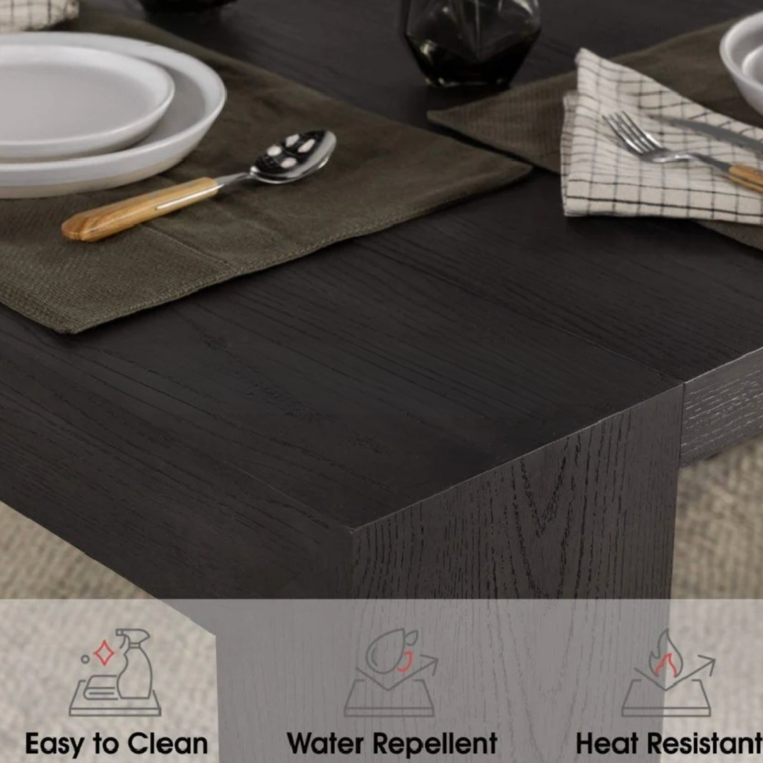 ACCORDION Modern Solid Wood Extendable Dining Table