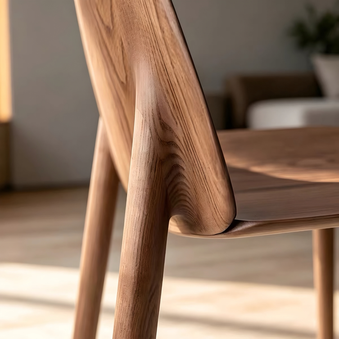 ARVELL Modern Solid Wood Dining Chair - Cassa Haus Singapore