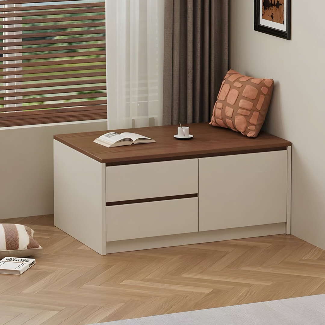 MARVELL Bay Window Storage Ottoman - Cassa Haus Singapore