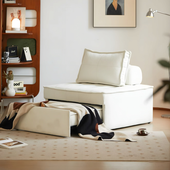 NESTHARE Modern Leather Sofa Bed - Cassa Haus Singapore