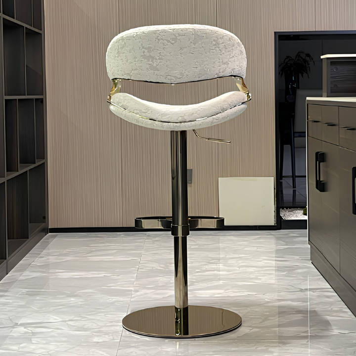 SORVELL Modern Luxury Fabric Bar Stool