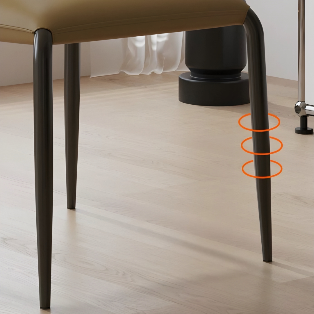 DARIEN Modern Scratch Proof Leather Dining Chair - Cassa Haus Singapore