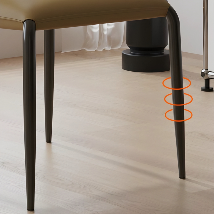 DARIEN Modern Scratch Proof Leather Dining Chair - Cassa Haus Singapore