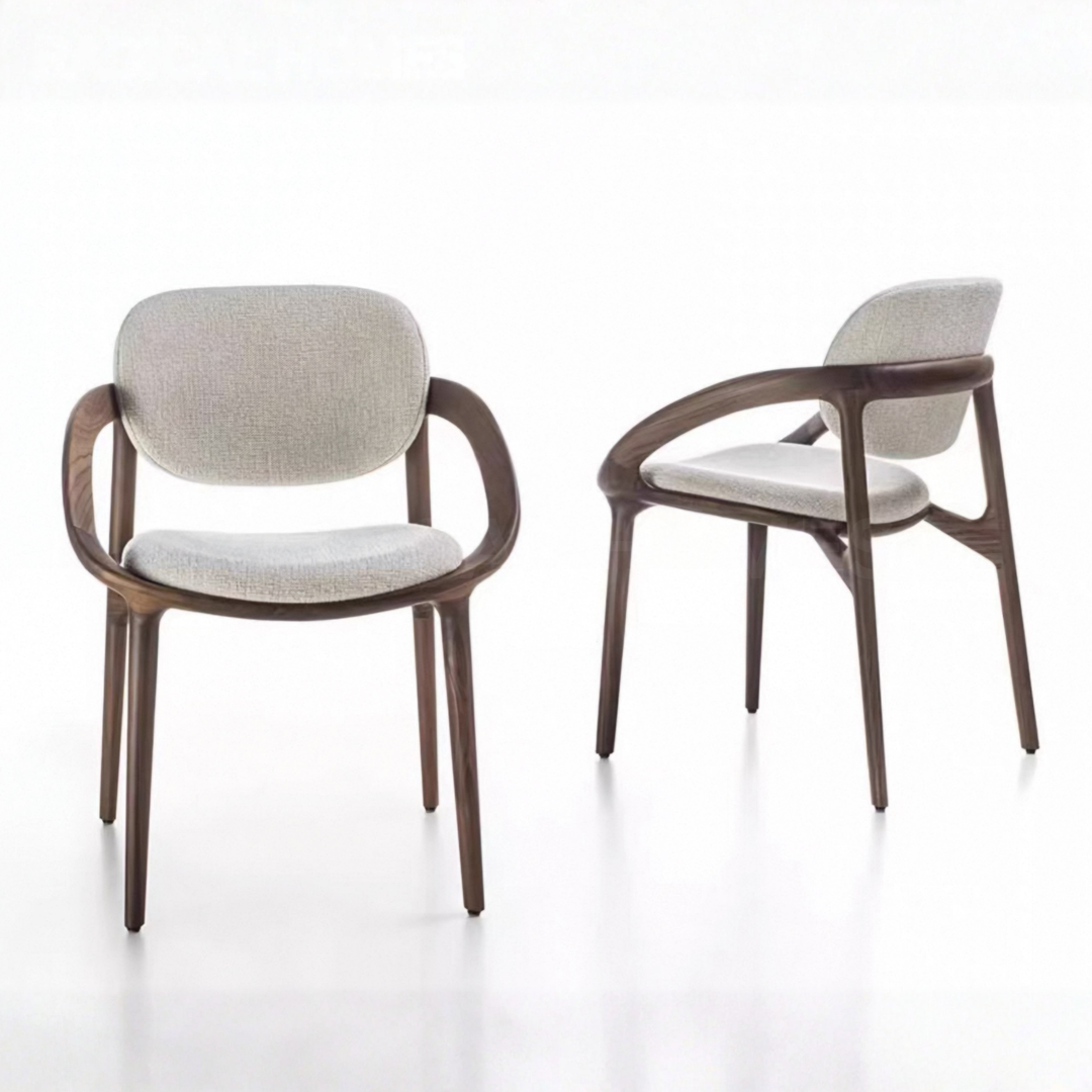 ELLSWORTH Vintage Solid Wood Dining Chair - Cassa Haus Singapore