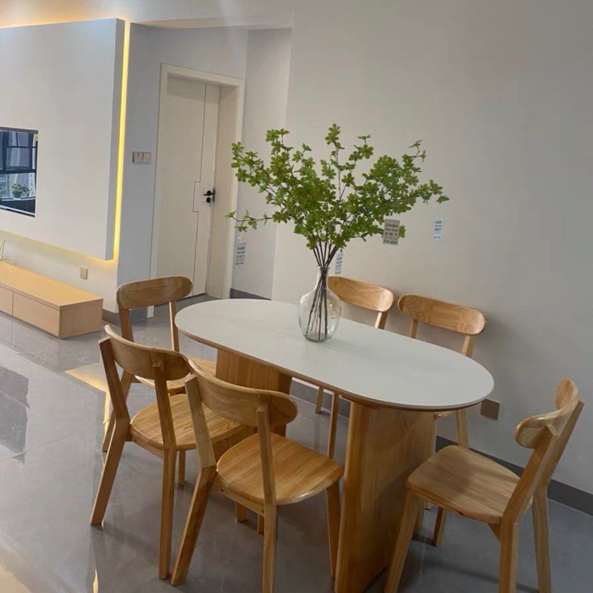ZAVERO Modern Dining Table