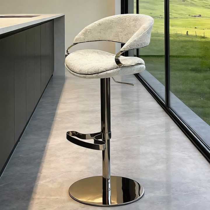 SORVELL Modern Luxury Fabric Bar Stool