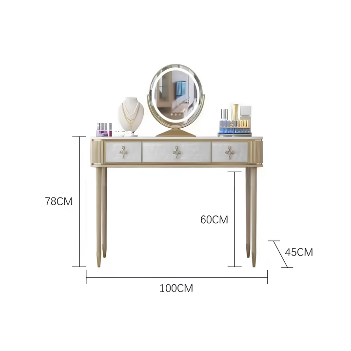 AUREVANE Victorian Vanity Table - Cassa Haus Singapore