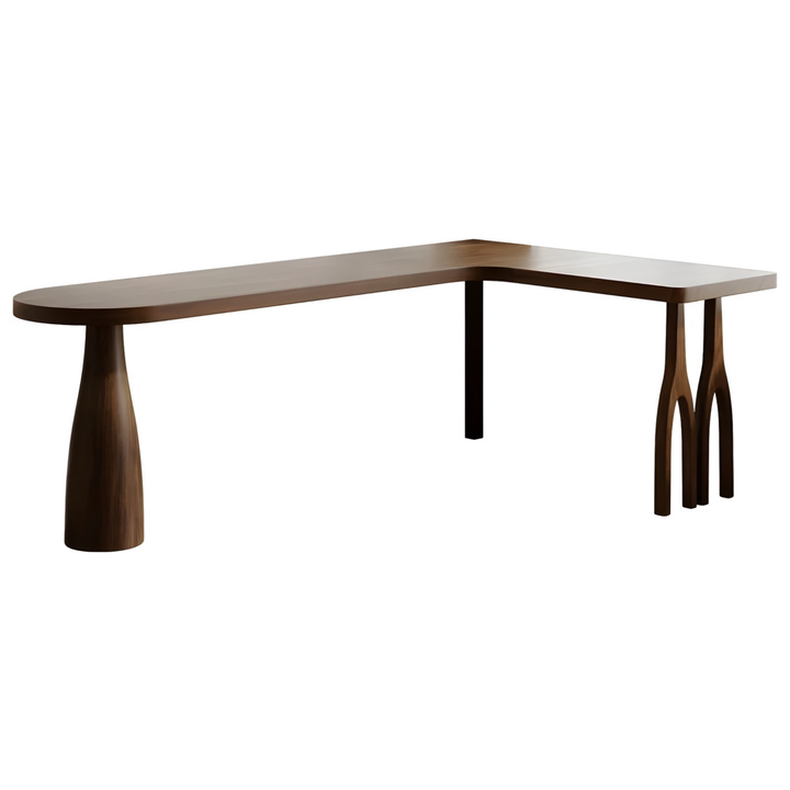 CRAWFORD Solid Pine Wood Study Table