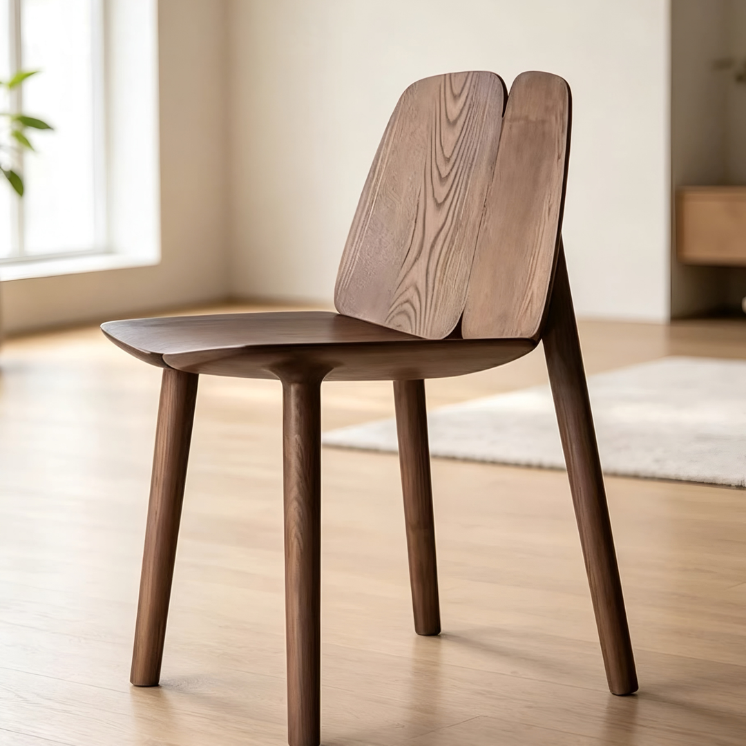 ARVELL Modern Solid Wood Dining Chair - Cassa Haus Singapore