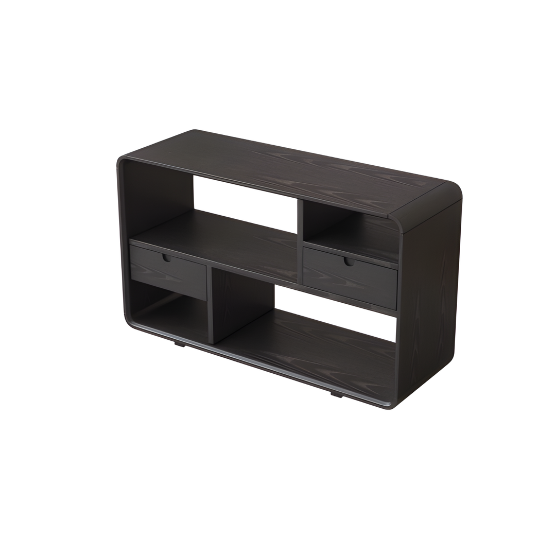 RENZO Solid Ash Wood Side Table