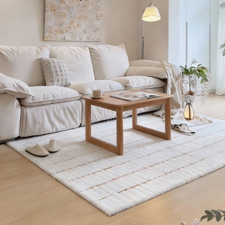 WEAVEMOLE Modern Textured Woven Rug - Cassa Haus Singapore