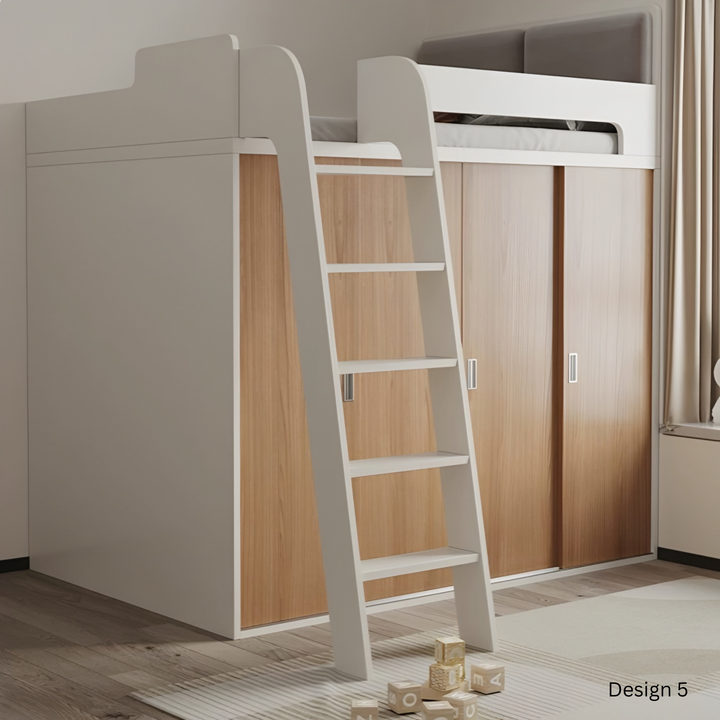 OVI Modern Wardrobe Storage Bedframe
