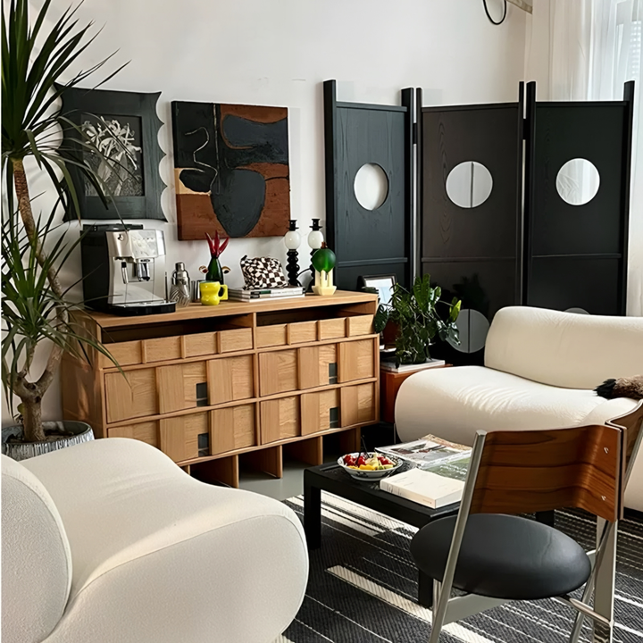 STRAVEN Modern Solid Wood Sideboard